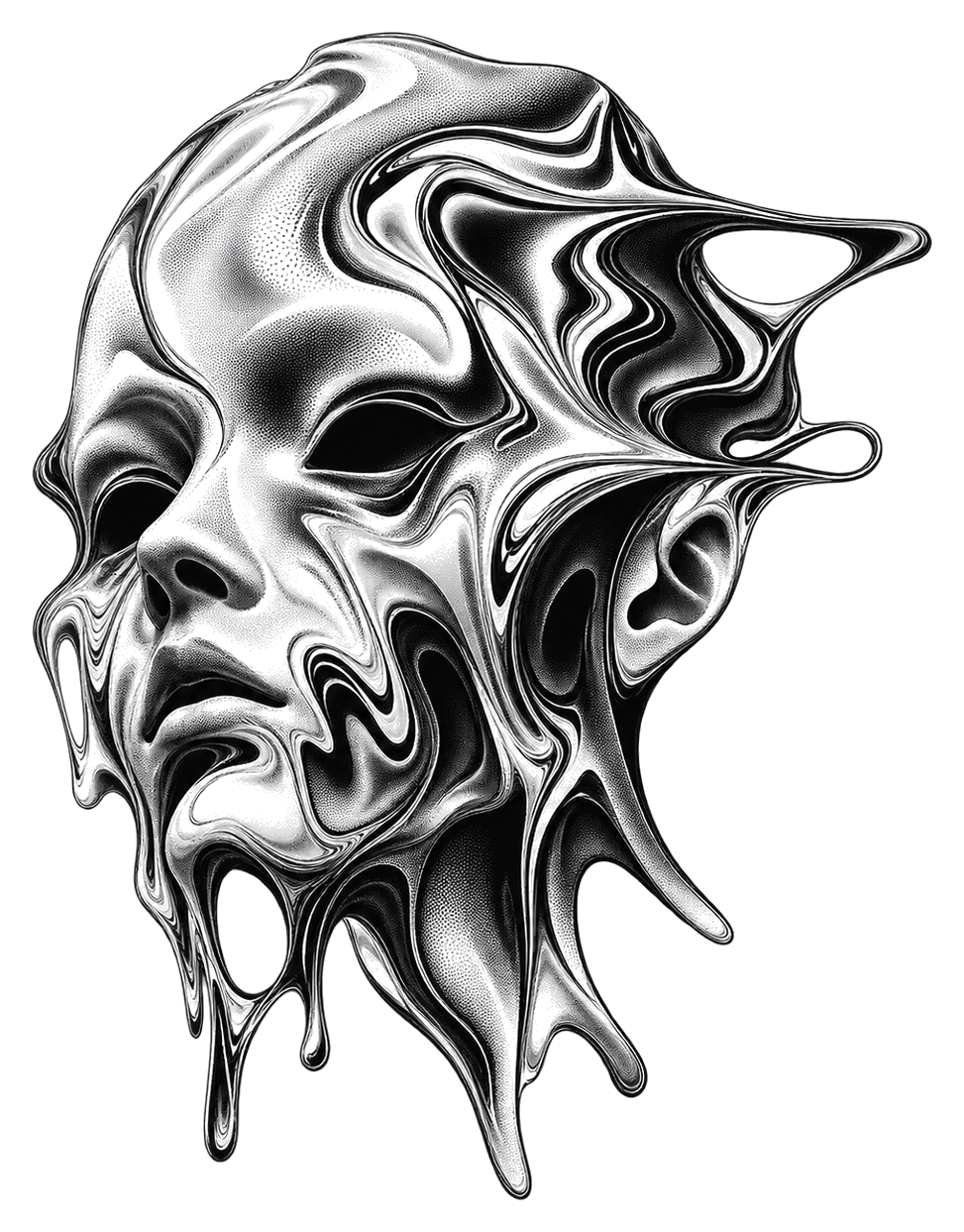 Melting Relic Head