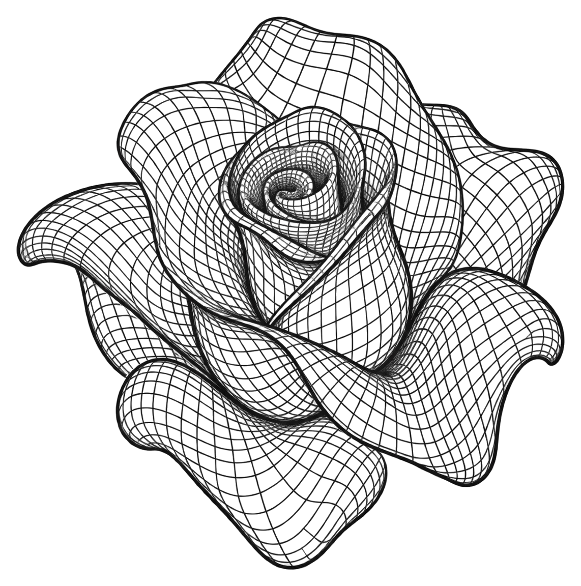Parametric Rose Lattice